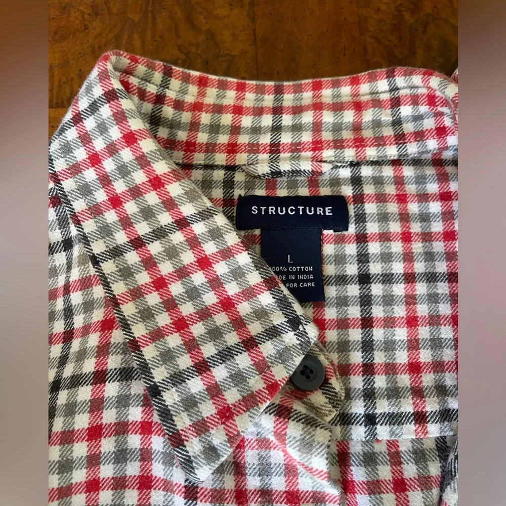 Structure button down - Picture 2 of 3